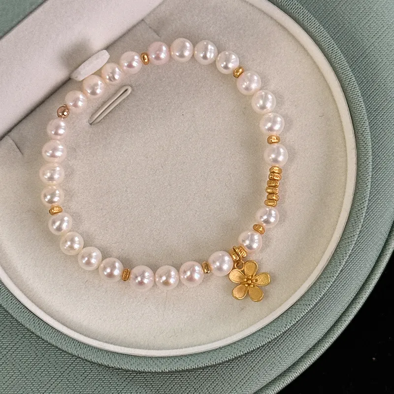 Kiyono Set Freshwater Pearl Bracelets Women's-3