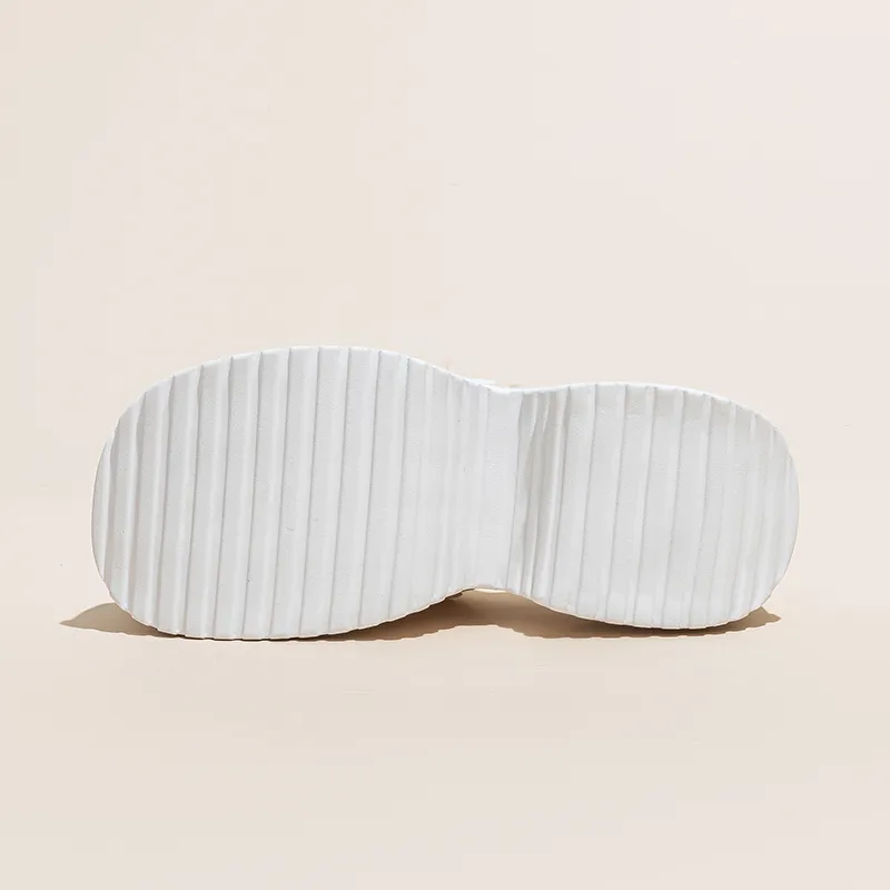 Shoe Cabinet Floral Language Quiet Slip Resistant Abrasion Resistant Cushioning Slide Slippers Women's-4