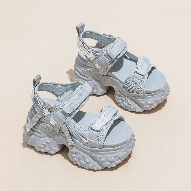 Shoe Cabinet Floral Language Beach Sandals Women's-8
