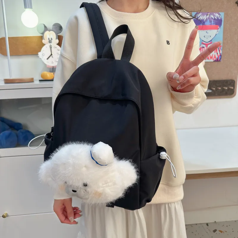 Wolfhorse Nylon Backpack Unisex Multicolor-23