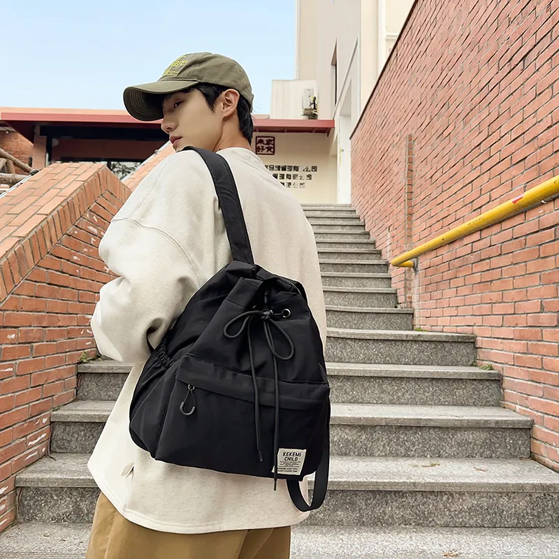 Wolfhorse Nylon Backpack Unisex Multicolor-5