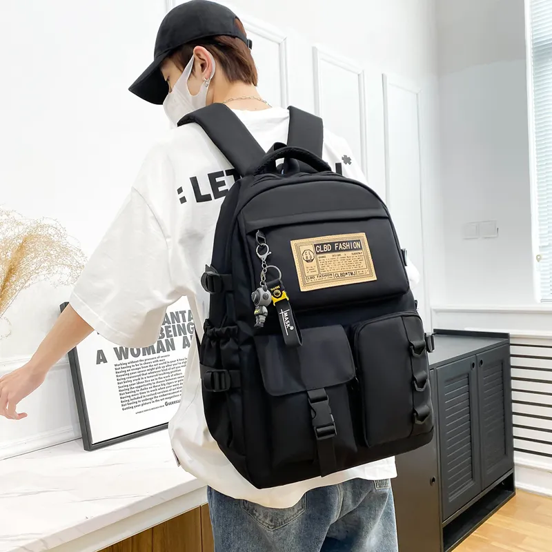 Wolfhorse Nylon Backpack Unisex Multicolor-2