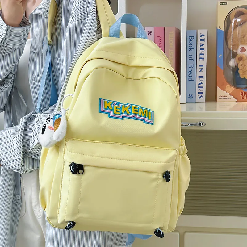 Wolfhorse Nylon Backpack Regular Unisex Multicolor-4