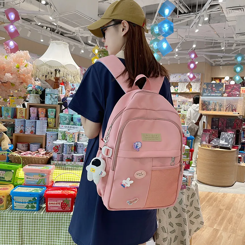 Wolfhorse Nylon Backpack Unisex Multicolor-1