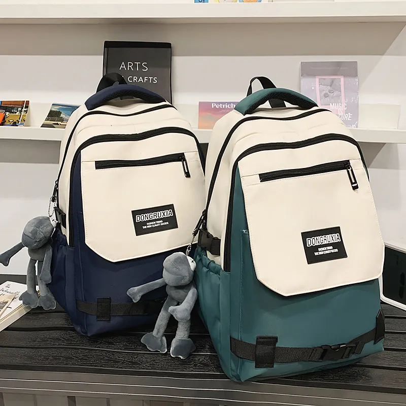 Wolfhorse Nylon Backpack Unisex Multicolor-26