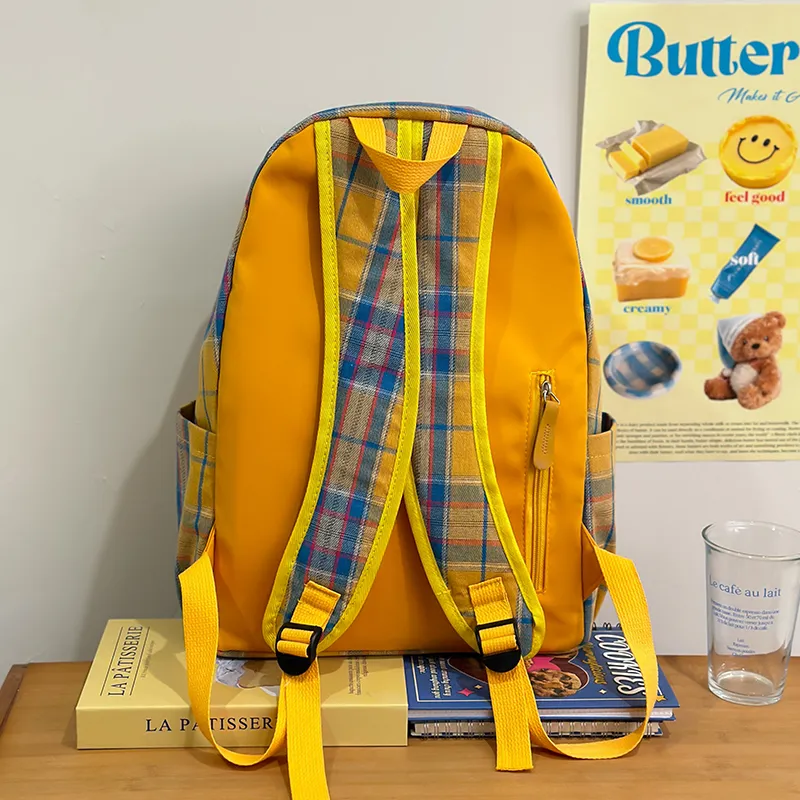 Paulinka Nylon Backpack Unisex Multicolor-5
