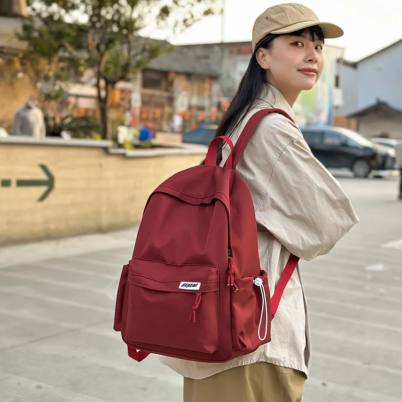 Wolfhorse Nylon Backpack Unisex Multicolor-20