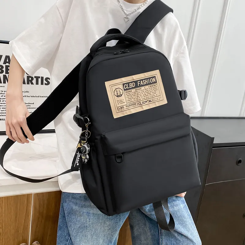 Wolfhorse Oxford Backpack Unisex Black/Red/Blue/Khaki-5