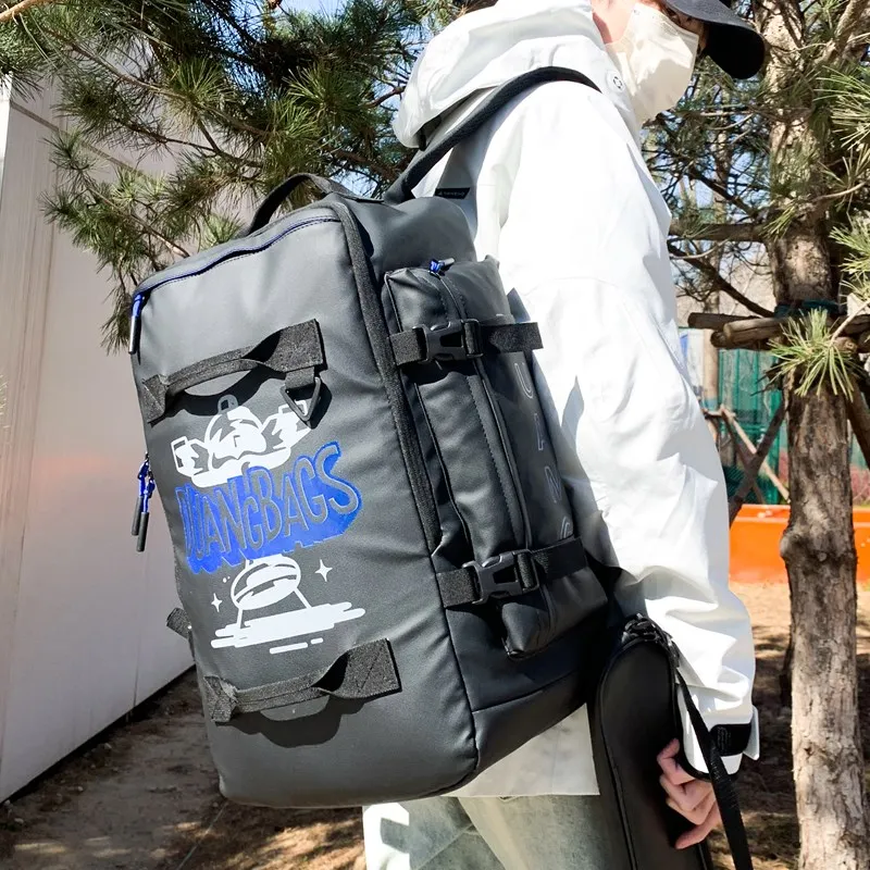 Wolfhorse PU Backpack Unisex Multicolor-19