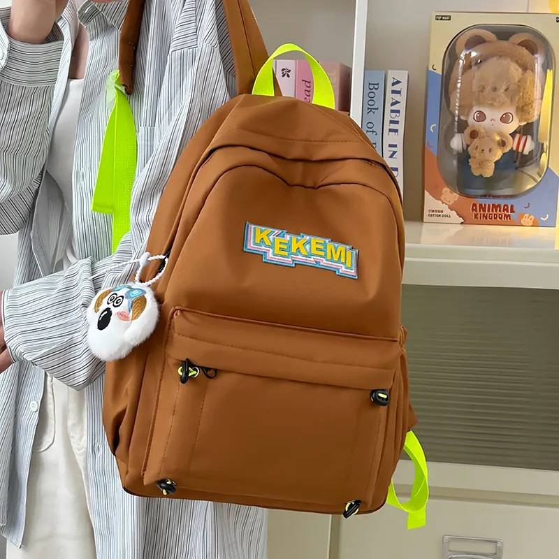 Wolfhorse Nylon Backpack Regular Unisex Multicolor-21