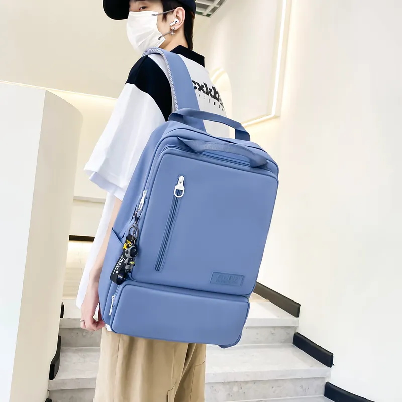 Wolfhorse Nylon Backpack Unisex Multicolor-14