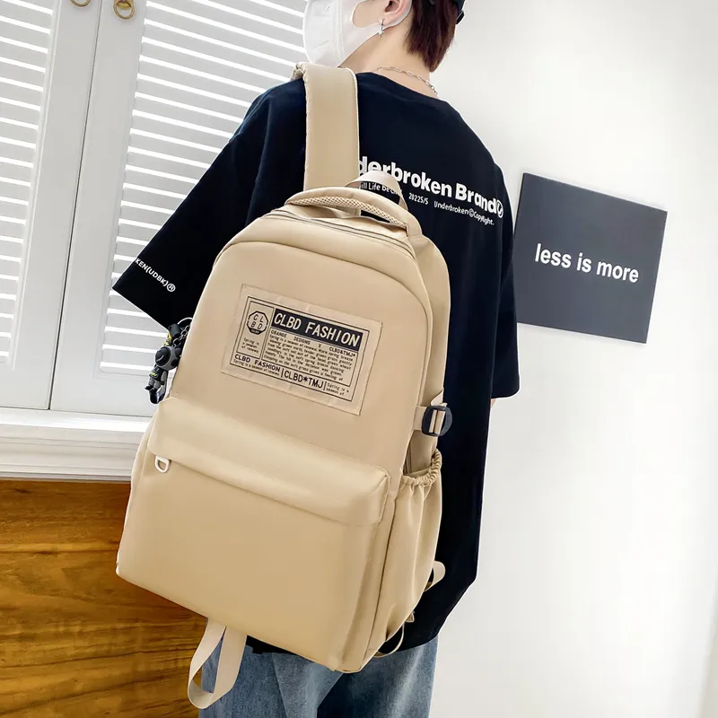 Wolfhorse Oxford Backpack Unisex Black/Red/Blue/Khaki-21
