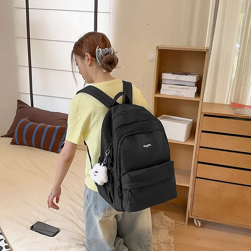 Wolfhorse Nylon Backpack Regular Unisex Multicolor-3