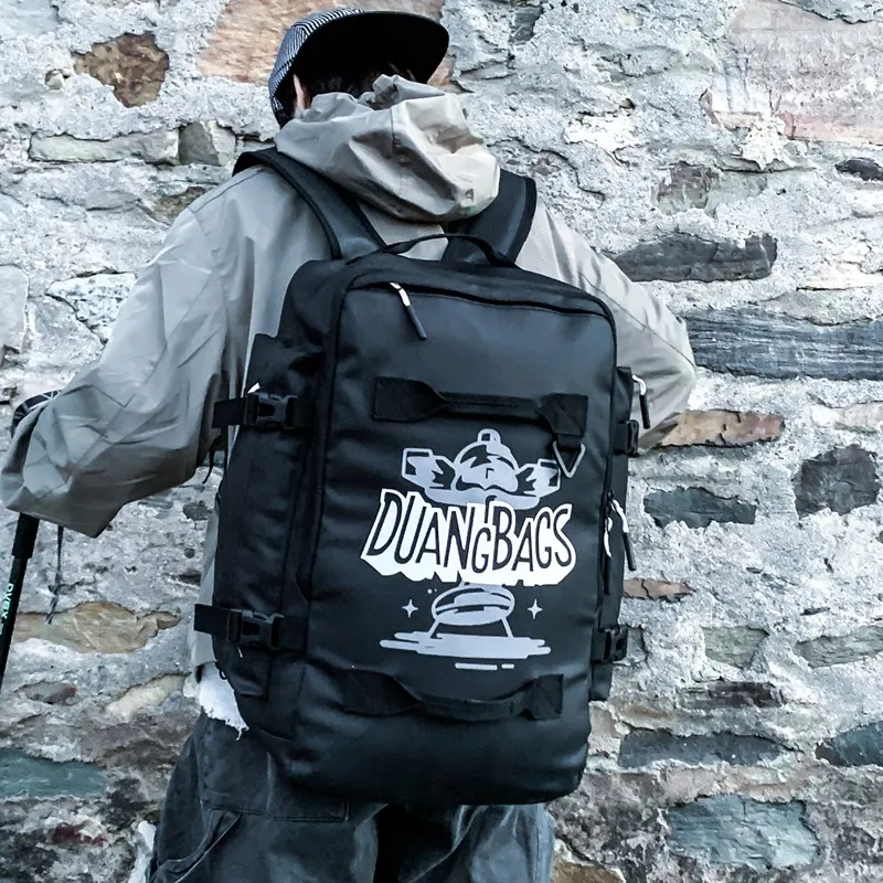 Wolfhorse PU Backpack Unisex Multicolor-6