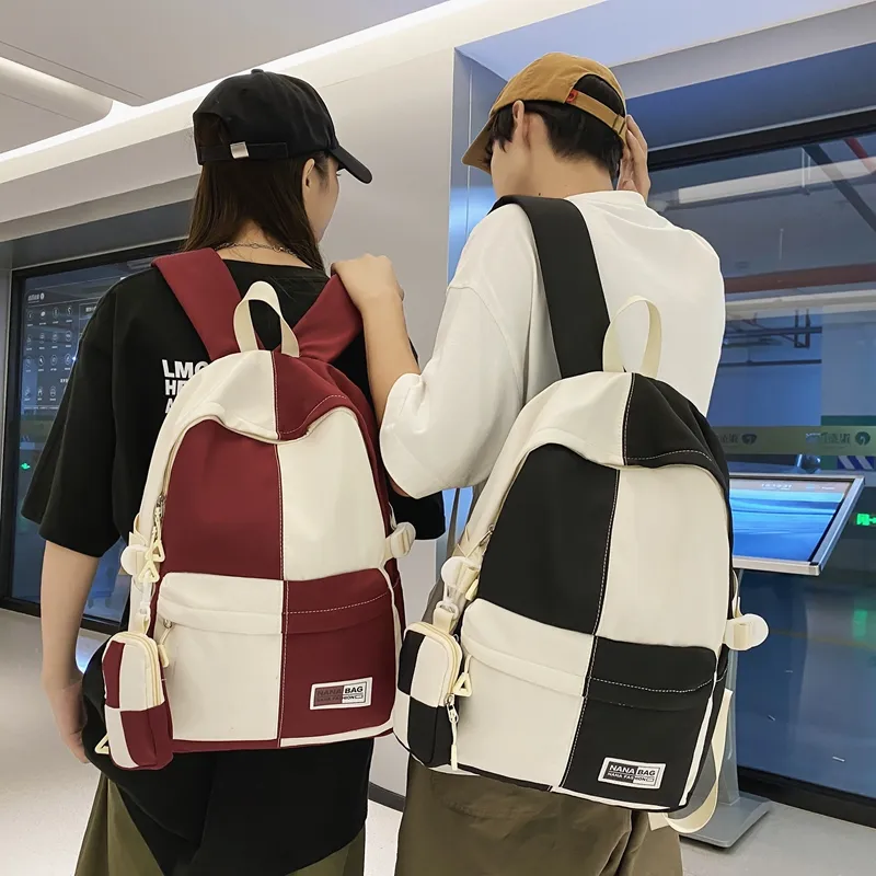 Wolfhorse Nylon Backpack Unisex Multicolor-29