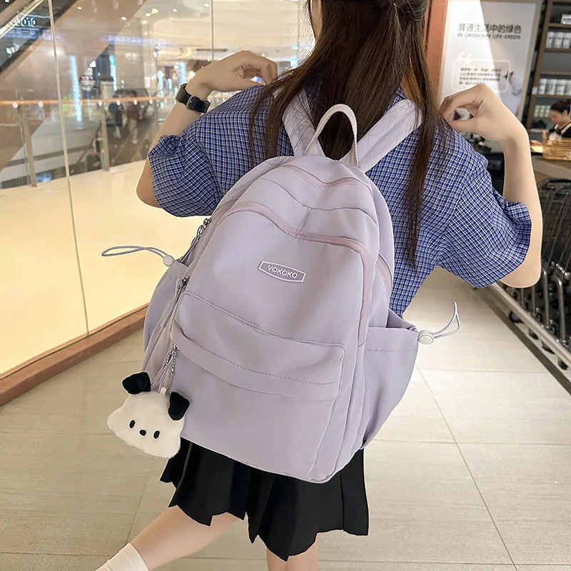 Wolfhorse Nylon Backpack Regular Unisex Multicolor-25