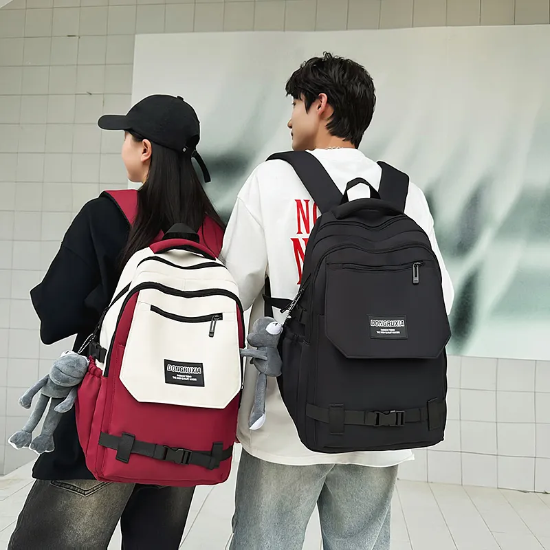 Wolfhorse Nylon Backpack Unisex Multicolor-19