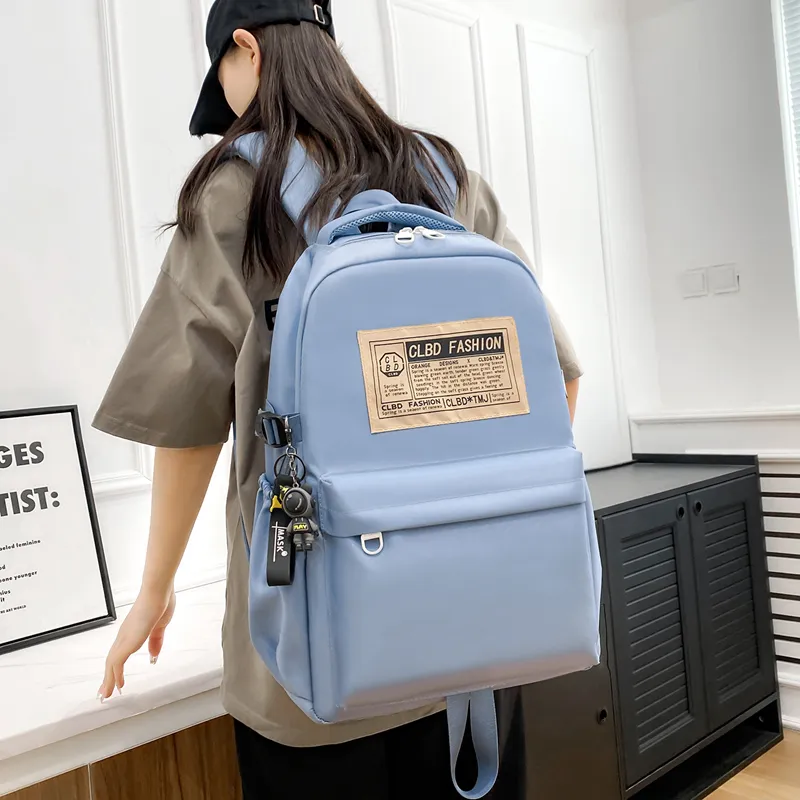 Wolfhorse Oxford Backpack Unisex Black/Red/Blue/Khaki-14