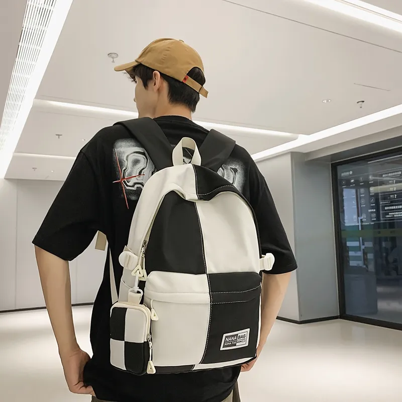 Wolfhorse Nylon Backpack Unisex Multicolor-5
