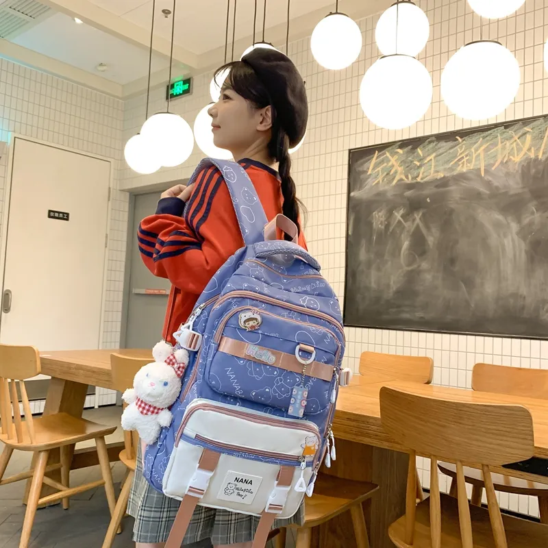 Wolfhorse Nylon Backpack Women's Multicolor-24