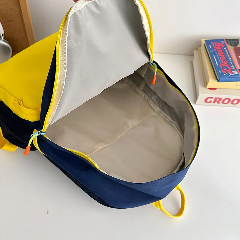Wolfhorse Nylon Backpack Tubas Unisex Dark Blue/Blue/Pink/Green-21
