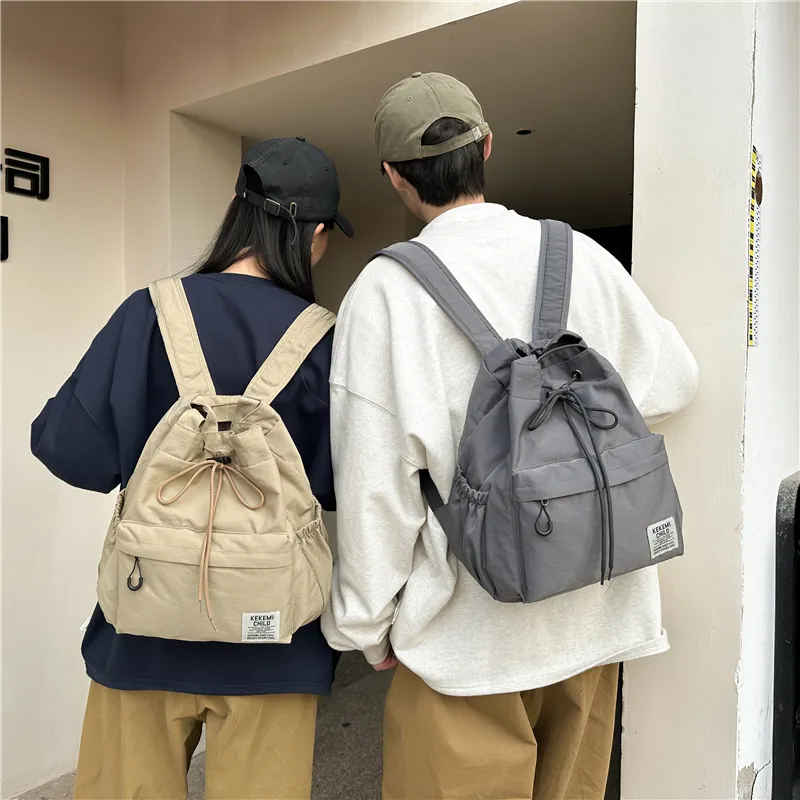 Wolfhorse Nylon Backpack Unisex Multicolor-16