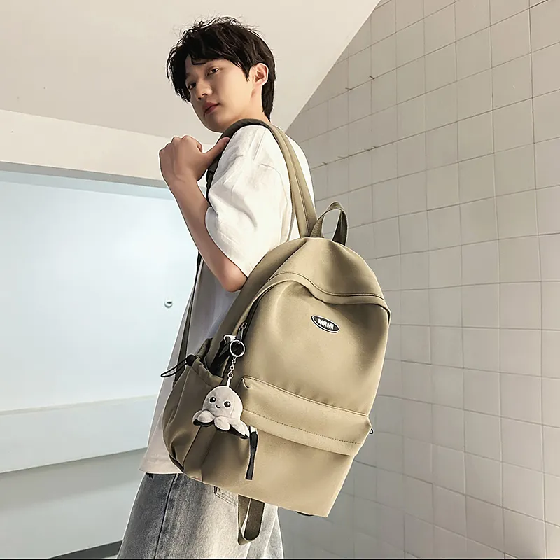 Wolfhorse Nylon Backpack Unisex Multicolor-23