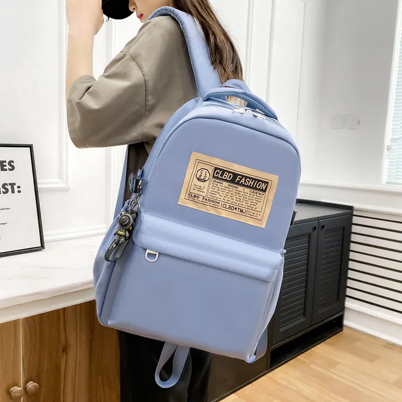 Wolfhorse Oxford Backpack Unisex Black/Red/Blue/Khaki-15