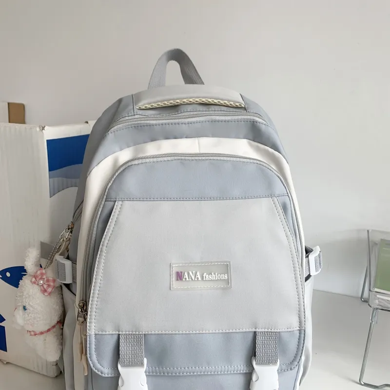 Wolfhorse Nylon Backpack Unisex Multicolor-16