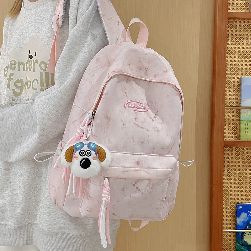 Wolfhorse Nylon Backpack Unisex Multicolor-16