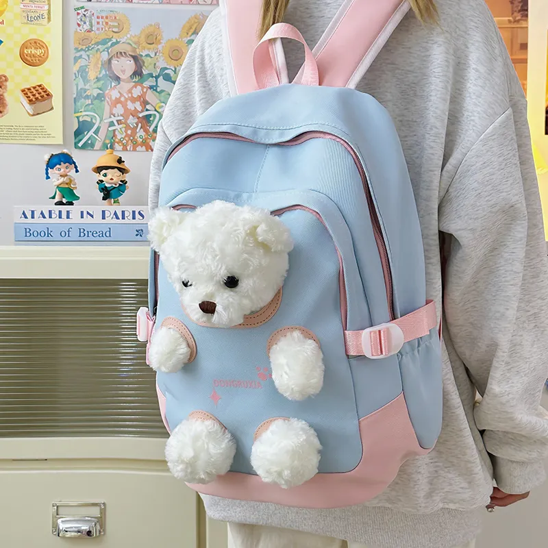 Wolfhorse Nylon Backpack Women's Multicolor-15