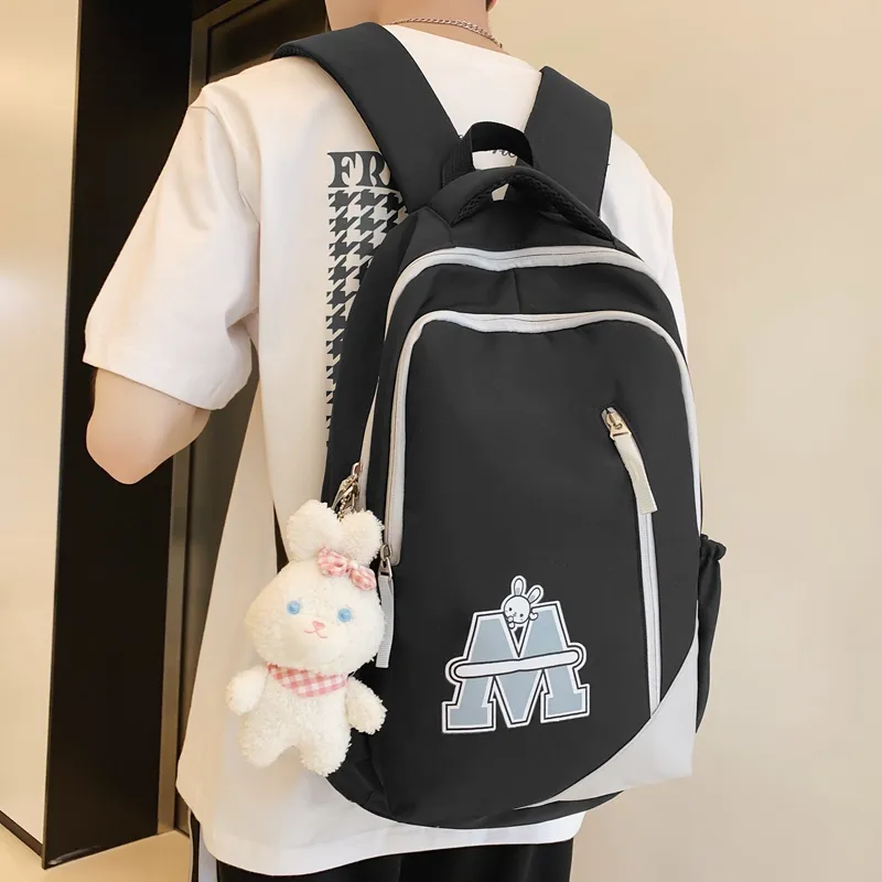 Wolfhorse Nylon Backpack Unisex Multicolor-2