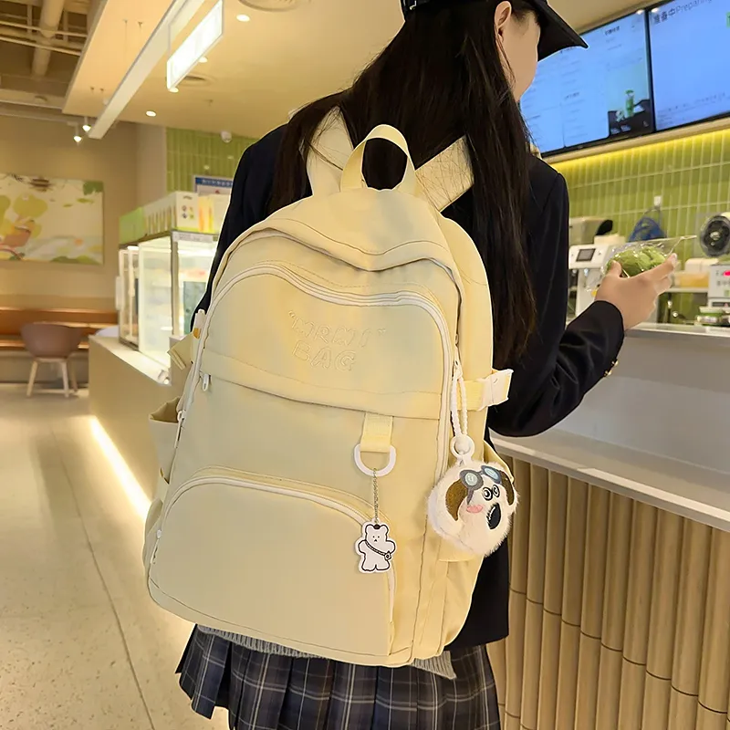 Wolfhorse Nylon Backpack Regular Unisex Multicolor-23