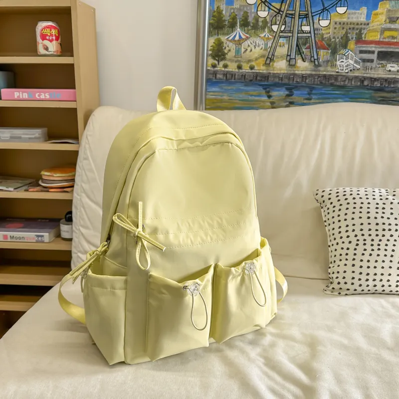 Wolfhorse Nylon Backpack Unisex Multicolor-23
