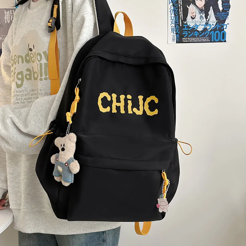 Wolfhorse Nylon Backpack Unisex Multicolor-32