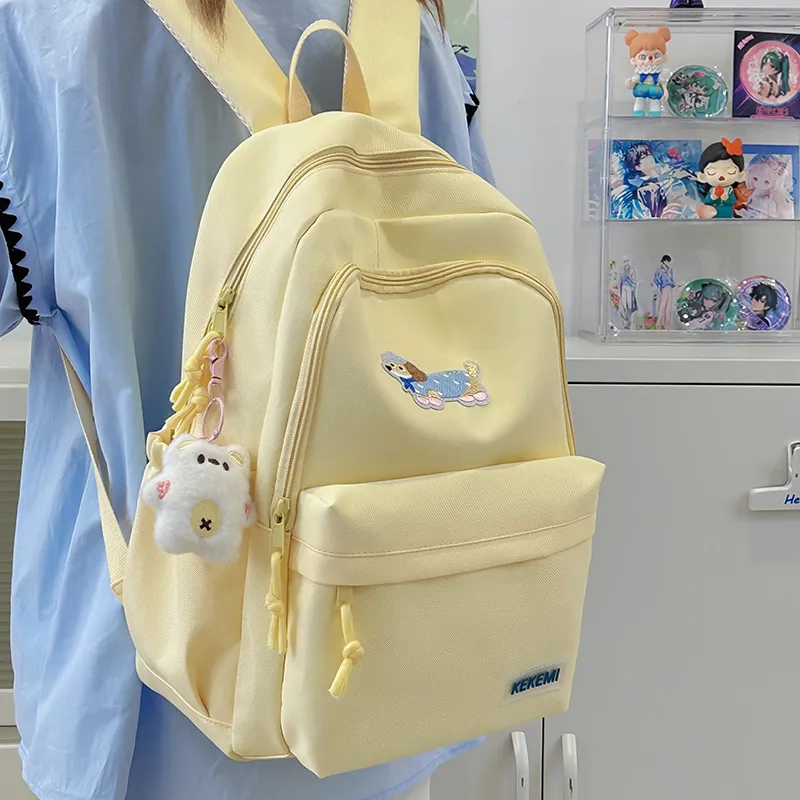 Wolfhorse Polyester Backpack Unisex Multicolor-13