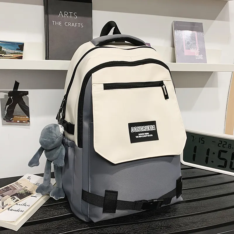Wolfhorse Nylon Backpack Unisex Multicolor-10