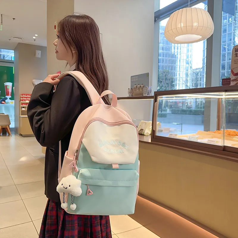Wolfhorse Nylon Backpack Women's Multicolor-11