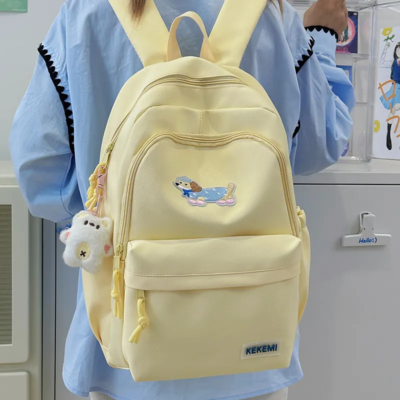 Wolfhorse Polyester Backpack Unisex Multicolor-14