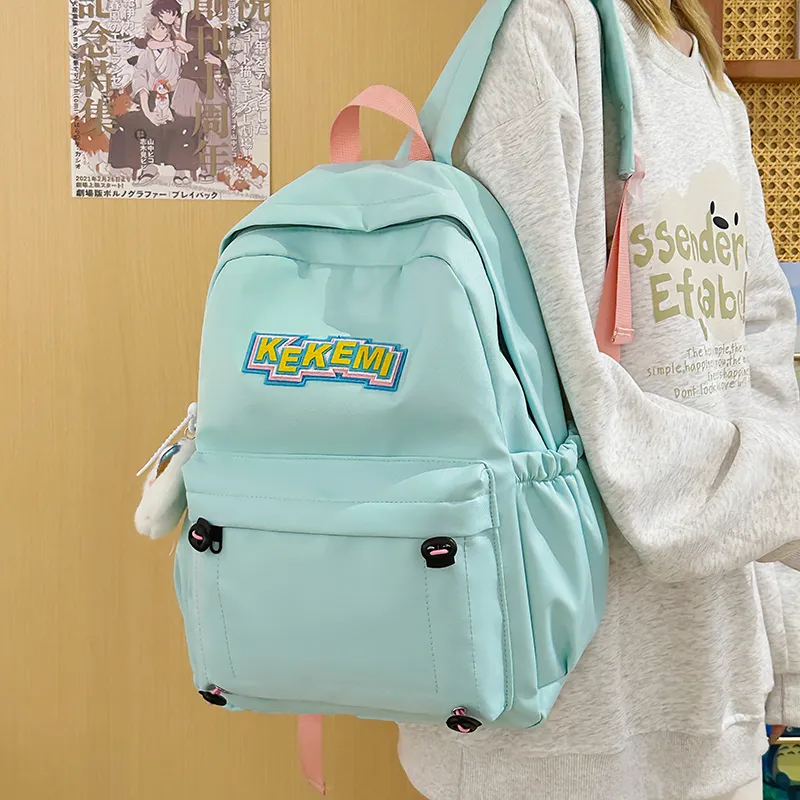 Wolfhorse Nylon Backpack Regular Unisex Multicolor-28