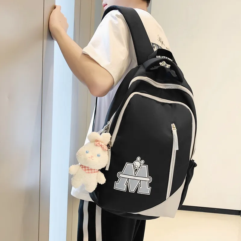 Wolfhorse Nylon Backpack Unisex Multicolor-3