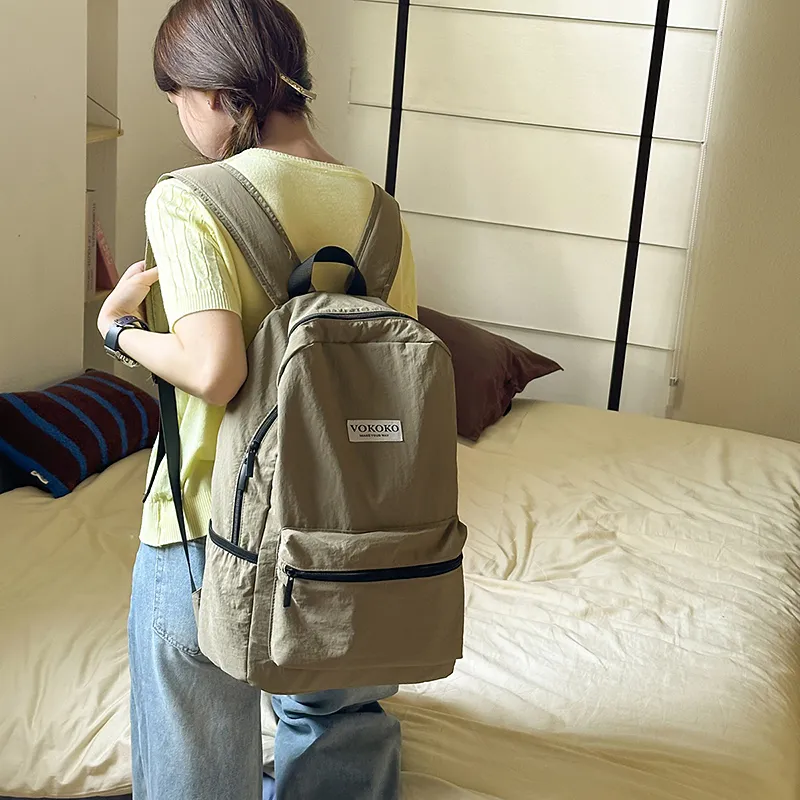 Wolfhorse Nylon Backpack Unisex Multicolor-31