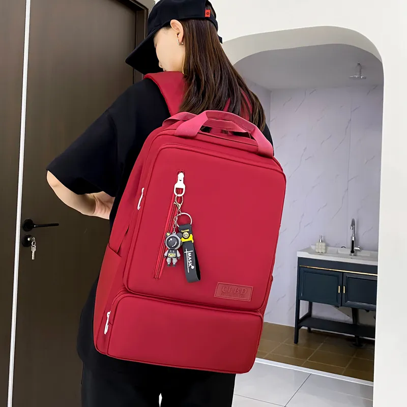 Wolfhorse Nylon Backpack Unisex Multicolor-7