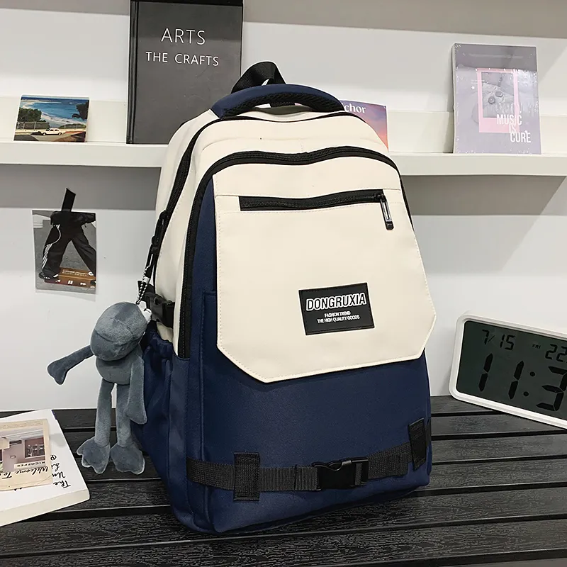 Wolfhorse Nylon Backpack Unisex Multicolor-12