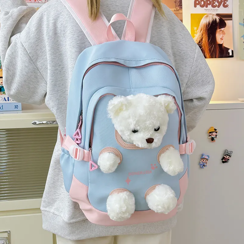 Wolfhorse Nylon Backpack Women's Multicolor-16