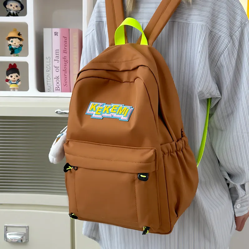 Wolfhorse Nylon Backpack Regular Unisex Multicolor-24