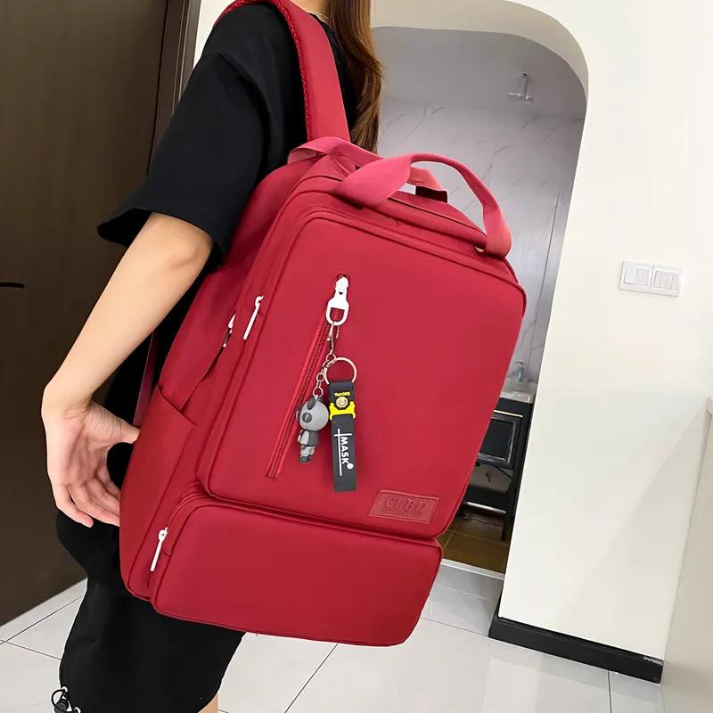 Wolfhorse Nylon Backpack Unisex Multicolor-9