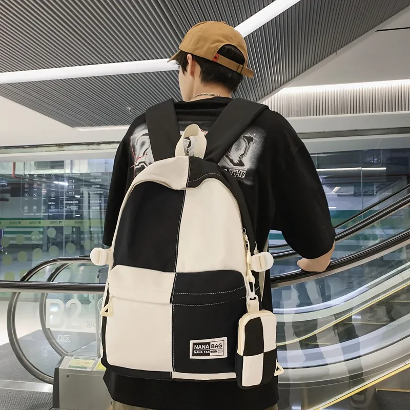 Wolfhorse Nylon Backpack Unisex Multicolor-6
