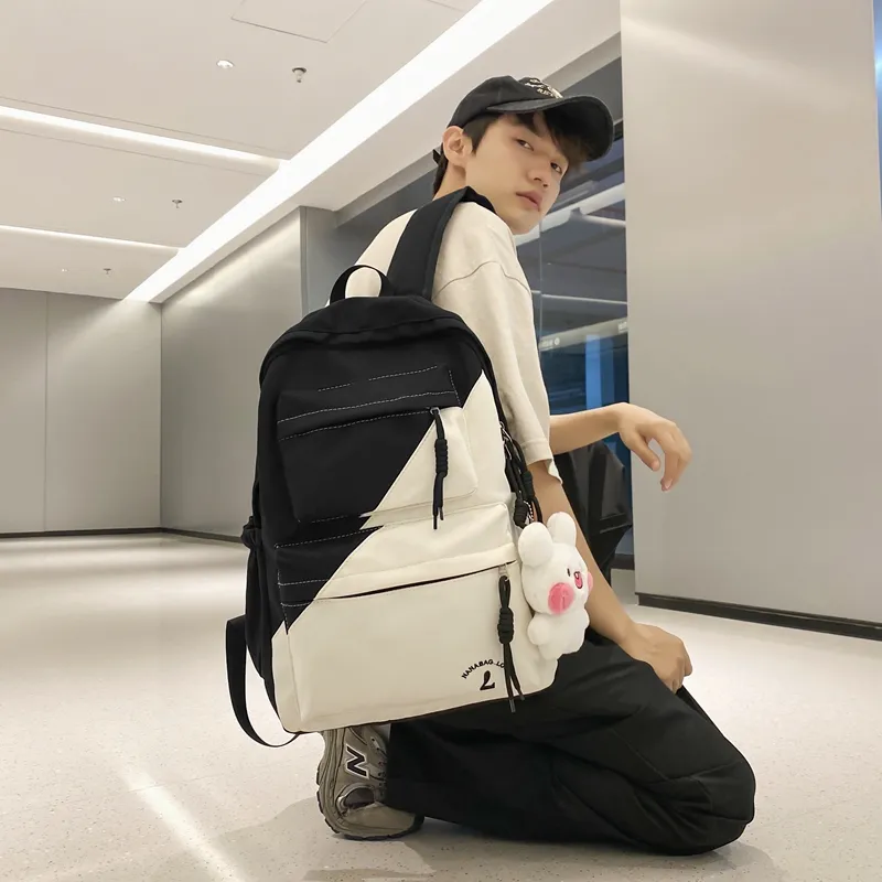 Wolfhorse Nylon Backpack Unisex Multicolor-1