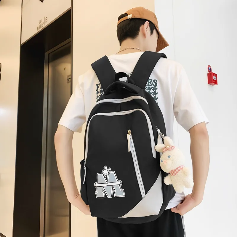 Wolfhorse Nylon Backpack Unisex Multicolor-4